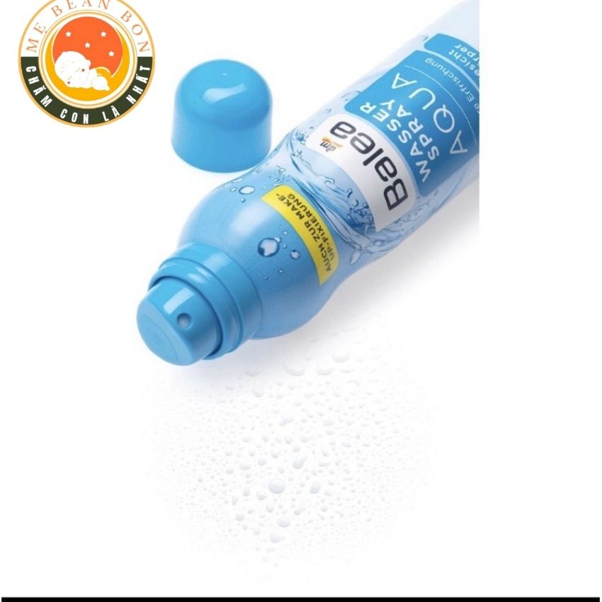 Xịt Khoáng Balea Wasserspray Aqua 150 ml của Đức giúp tăng cường độ ẩm cho da tươi tắn và mềm mại - mẹ bean bon