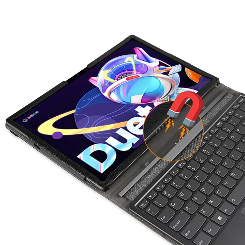 Ốp Lưng Da Pu Cho Xiaoxin Duet 12 4inch IAU7 2 Trong 1