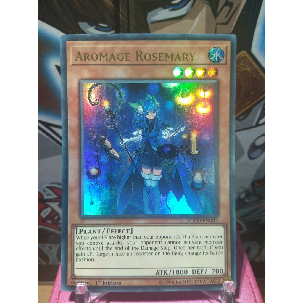 Thẻ bài Yugioh! Aromage Rosemary - DUPO-EN083 - Ultra Rare 1st Edition