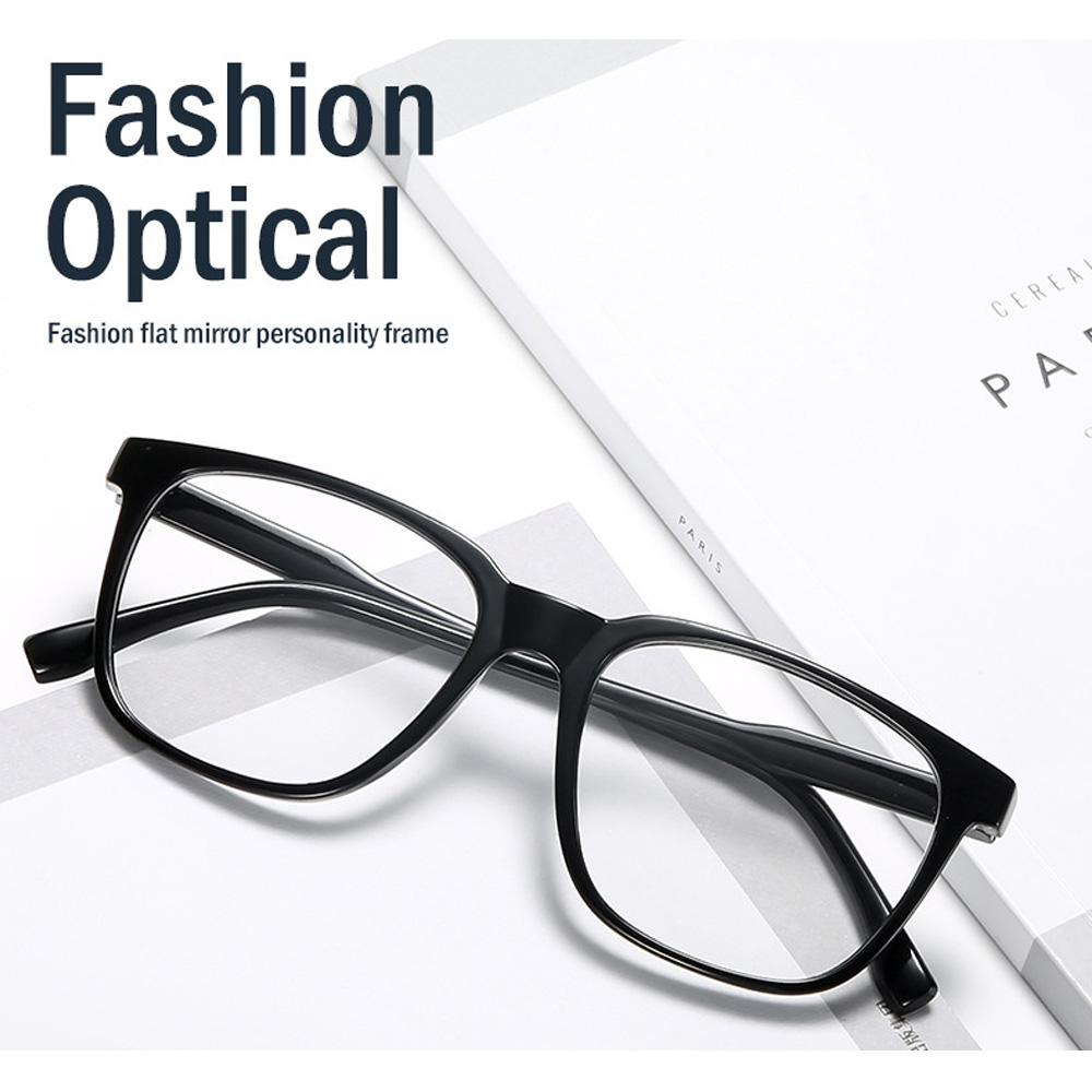 Mắt Kính Gọng Nhựa PC Tròn Siêu Nhẹ Giảm Mỏi Mắt Tiện Dụng