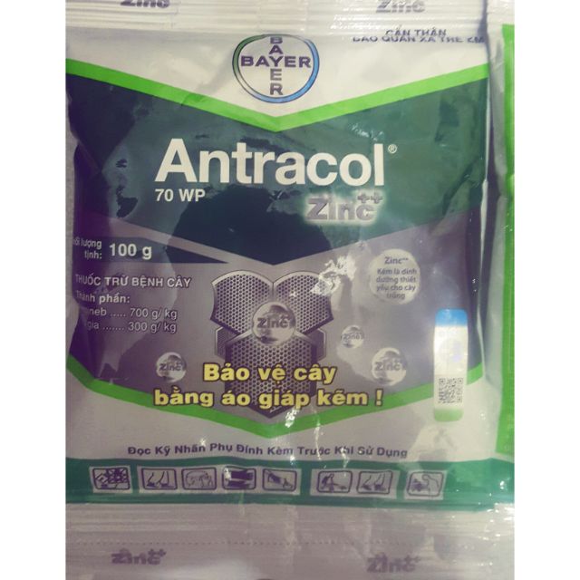 Thuốc Phòng trị nấm Antracol