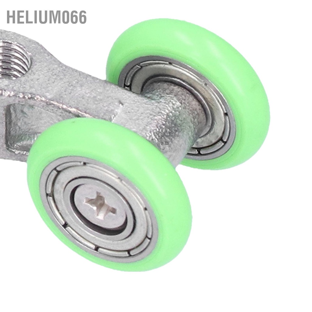 2 cái Con lăn Bánh xe Á hậu Đẩy ‑ Kéo chữ U Helium066
