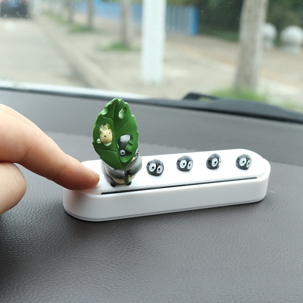 Thẻ Đỗ Xe Tạm Thời Họa Tiết Hoạt Hình Totoro Đáng Yêu Trang Trí Xe Hơi