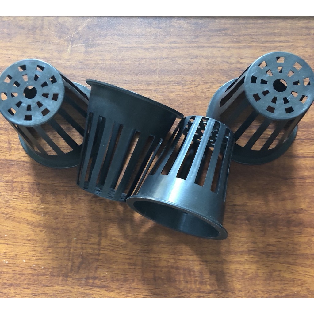 Bộ 150 rọ nhựa trồng rau thủy canh phi 65