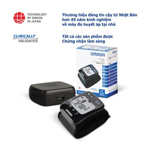 Máy đo huyết áp cổ tay tự động omron hem-6232t bluetooth - ảnh sản phẩm 3