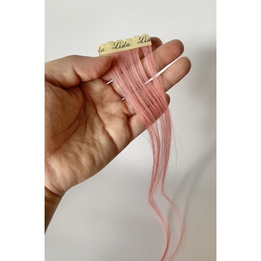 Light dán nối tóc 3s. Tóc line dán làn từ sợi protein ( tóc hight light dính )