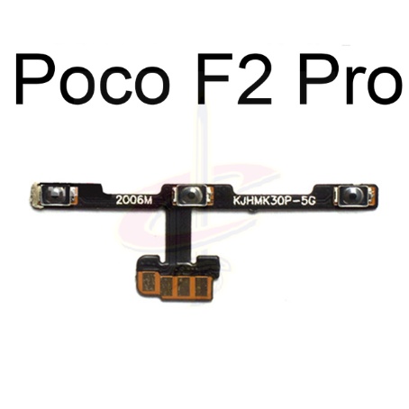 Mạch Nút Nguồn Cho Điện Thoại Xiaomi Poco F1 F3 F2 Pro X2 X3 NFC GT C3 M2 M3 Pro