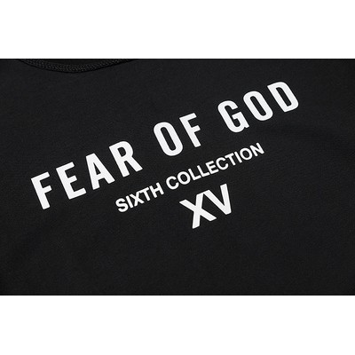 FEAR OF GOD Season 6 Japan Limited FOG High Street Loose Couples Same Short Sleeve T-Shirt