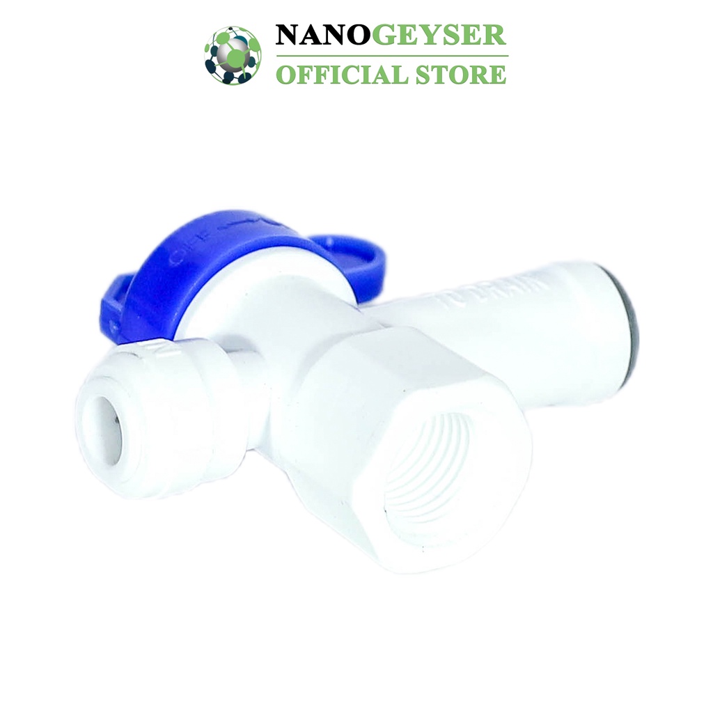 Van bình áp máy lọc nước Nano Geyser, Tích hợp van xả áp, van an toàn, Đầu nối nhanh tiện lợi