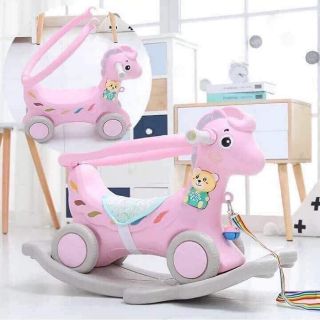 Ngựa bập bênh  có nhạc cho bé