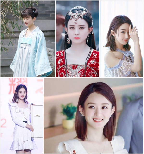 Poster khổ A4-A5-A6 Triệu Lệ Dĩnh - Zhao Li Ying tự do chọn mẫu ( Mua 2 tặng 1 )