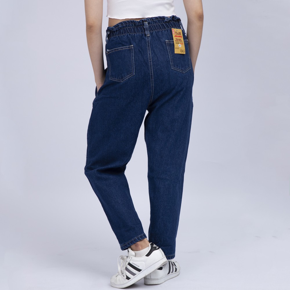 Quần Jean Nữ Cạp Cao Phối Dây Nịt Đậm Co Giãn Thời Trang Cao Cấp Giãn QR04. xynhshop999 | BigBuy360 - bigbuy360.vn