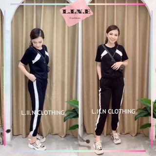 Set thể thao cho bạn nữ- bộ thể thao nữ chất umi phối khóa