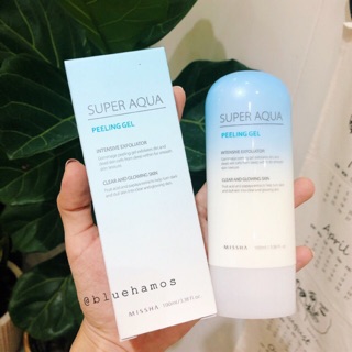 Gel tẩy tế bào chết Missha super aqua peeling gel