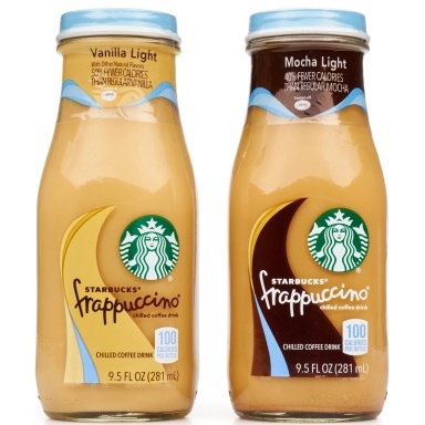Cafe pha sẵn Starbucks Frappuccino vị Mocha và Vanilla của Mỹ mỗi chai 281ml date 10/23