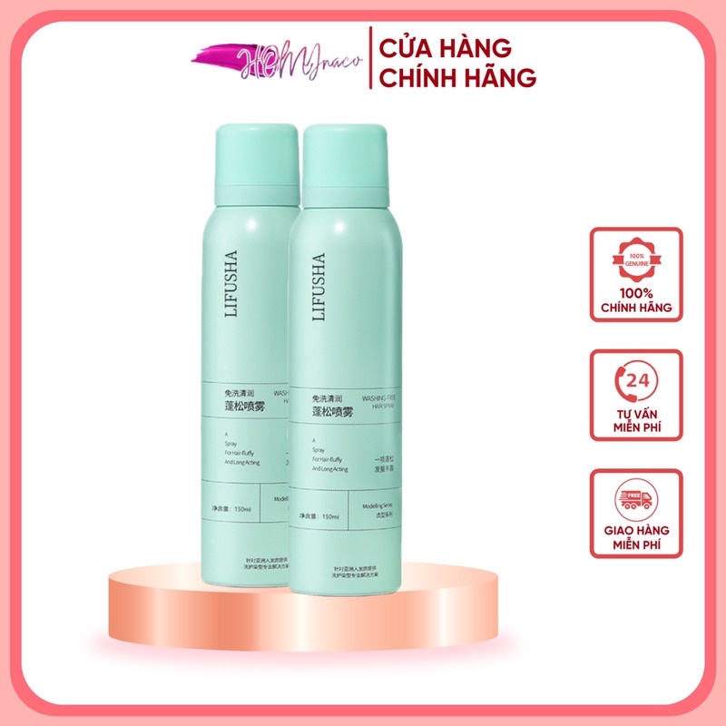 Hot Tiktok - Gội khô dạng xịt tiện lợi mùi siêu thơm LIFUSHA nội địa Trung | BigBuy360 - bigbuy360.vn