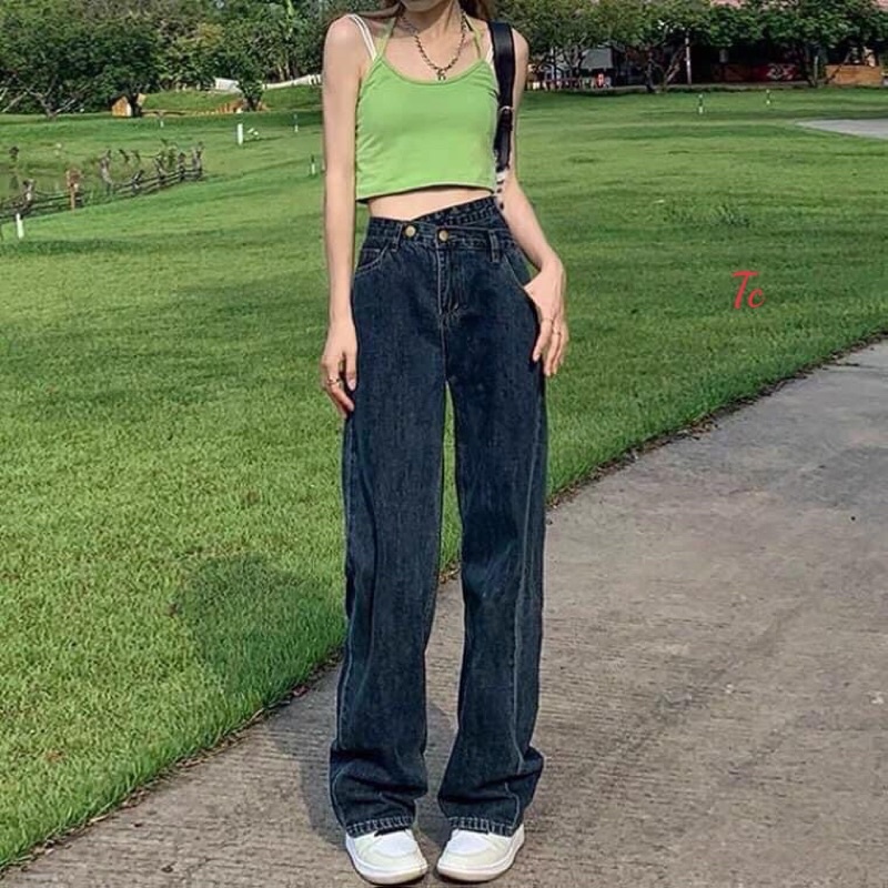 Quần Jeans suông và Baggy new