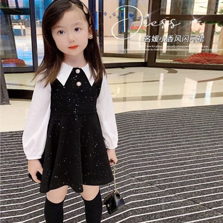 Váy nhũ tiểu thư bé gái