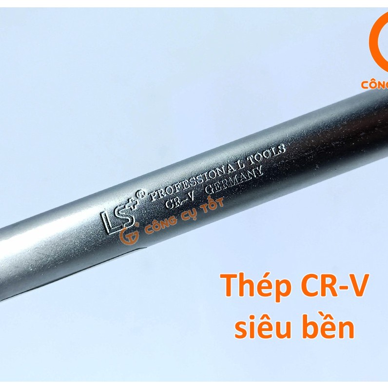 Cần xiết 1/2" chữ L 72x300mm siêu bền hiệu LS của Đức