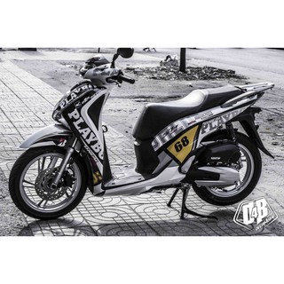 [D4B-Tem chuẩn xịn] Tem trùm xe SH Playboy
