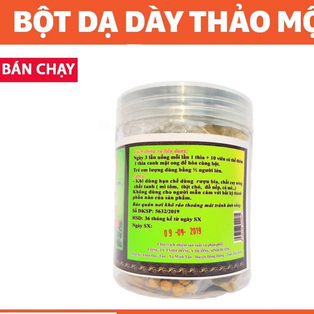 Bột dạ dày thảo mộc LITIC250g cải thiện đau dạ dày tá tràng hiệu quả