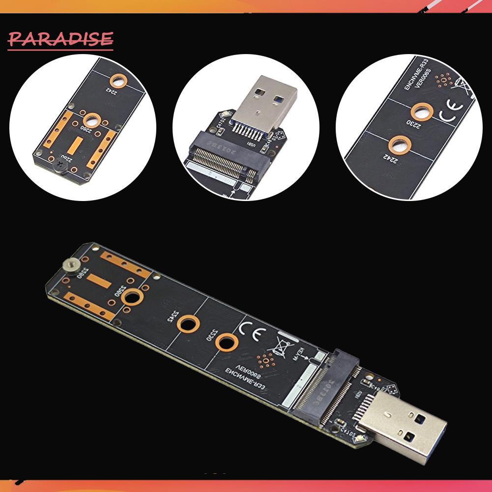 Thẻ Chuyển Đổi Từ 1 M.2 Sang Usb Ngff M2 Pcie Sata Sang Usb 3.1 Gen 2 Type A Ssd
