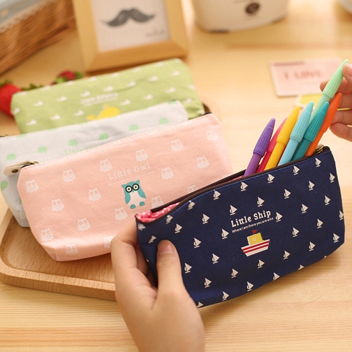 Túi Đựng Bút Chì Nhiều Màu Sắc Xinh Xắn