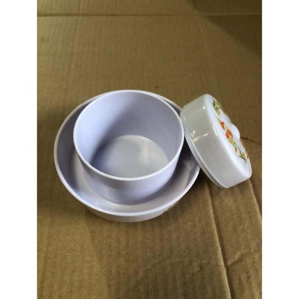 Hộp đựng lon sữa đặc chống kiến có nắp nhựa melamine độ bền cao