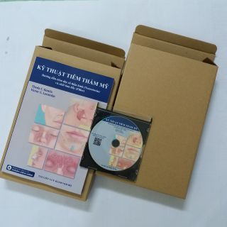 Hộp carton chuyên dụng đựng sách tiêm thẩm mỹ