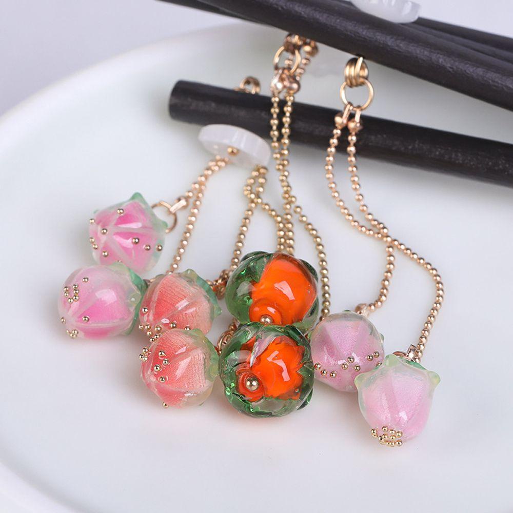 NICKOLAS Trâm Cài Tóc Bằng Gỗ Đào Phong Cách Trung Hoa Cổ Điển Cho Nữ