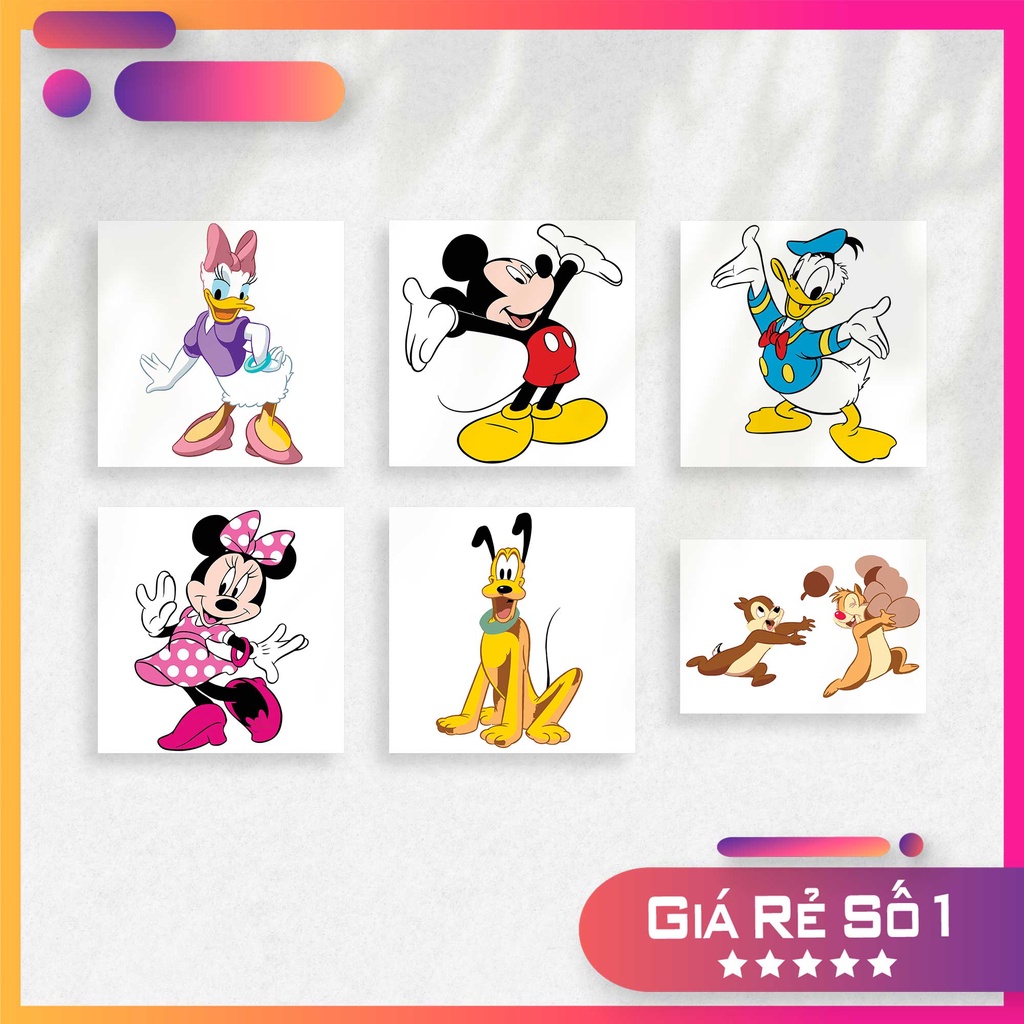 Tranh tô màu theo số - TỔNG HỢP TRANH HOẠT HÌNH DISNEY