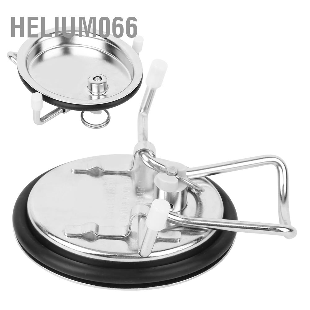 Keg Nắp đậy Thay thế bằng thép không gỉ Carbonat Soda Bia Nhà Brew Helium066