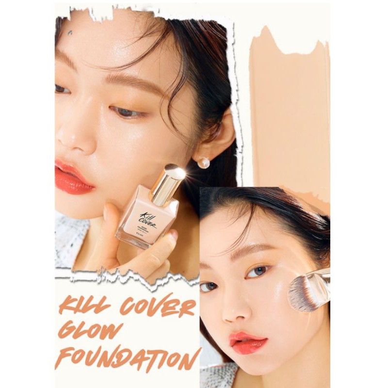 (Săn Sale- liên hệ trước khi đặt)KEM NỀN CLIO KILL COVER GLOW FOUNDATION | BigBuy360 - bigbuy360.vn