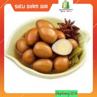 [SIÊU RẺ] Trứng Cút Muối Xì Dầu - Gói 3 quả cực ngon