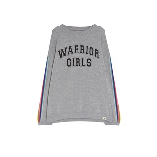 Hoodie slogan 3 sọc tay