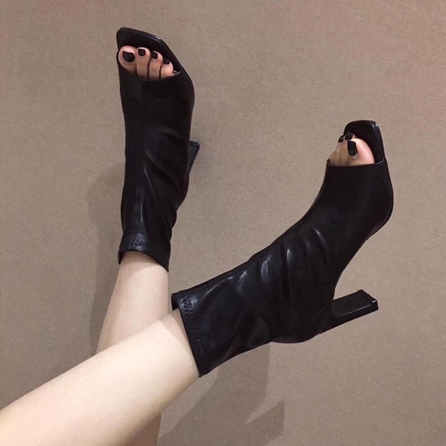 BOOT HỞ MŨI GÓT 6P SANG HẾT NẤC