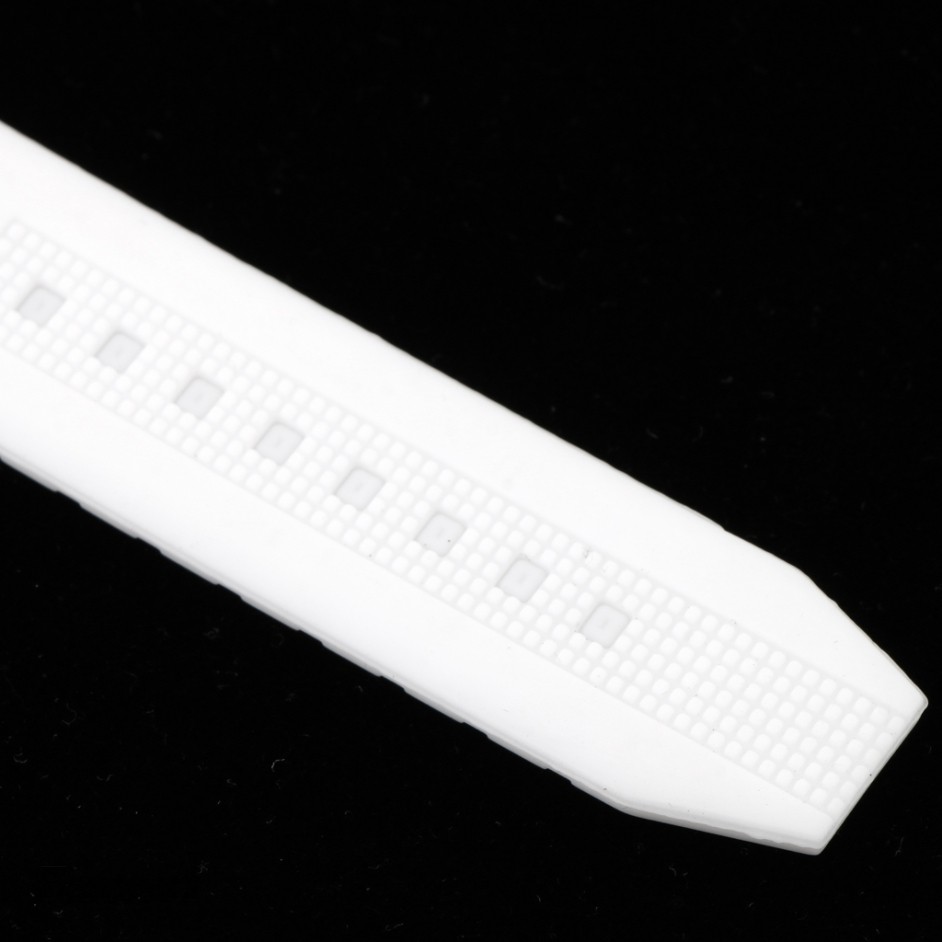 Dây Đeo Thay Thế Cho Đồng Hồ Thông Minh Bằng Silicone Mềm Màu Trắng Chống Thấm Nước Fenteer1