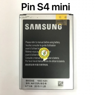 Pin samsung galaxy s4 mini zin tm-mới 100%.