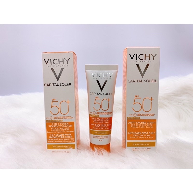 [ Top 1 Shopee ] Kem Chống Nắng Vichy Capital spf50