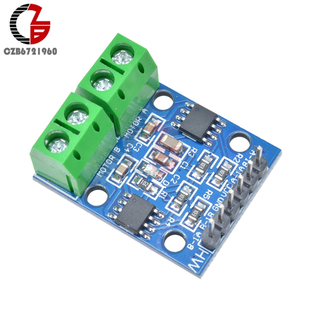 2.5V-12V 2CH L9110S H-bridge Stepper Motor Driver Controller Board Dual Channel L9110 DC Motor Drive Control Module for Arduino