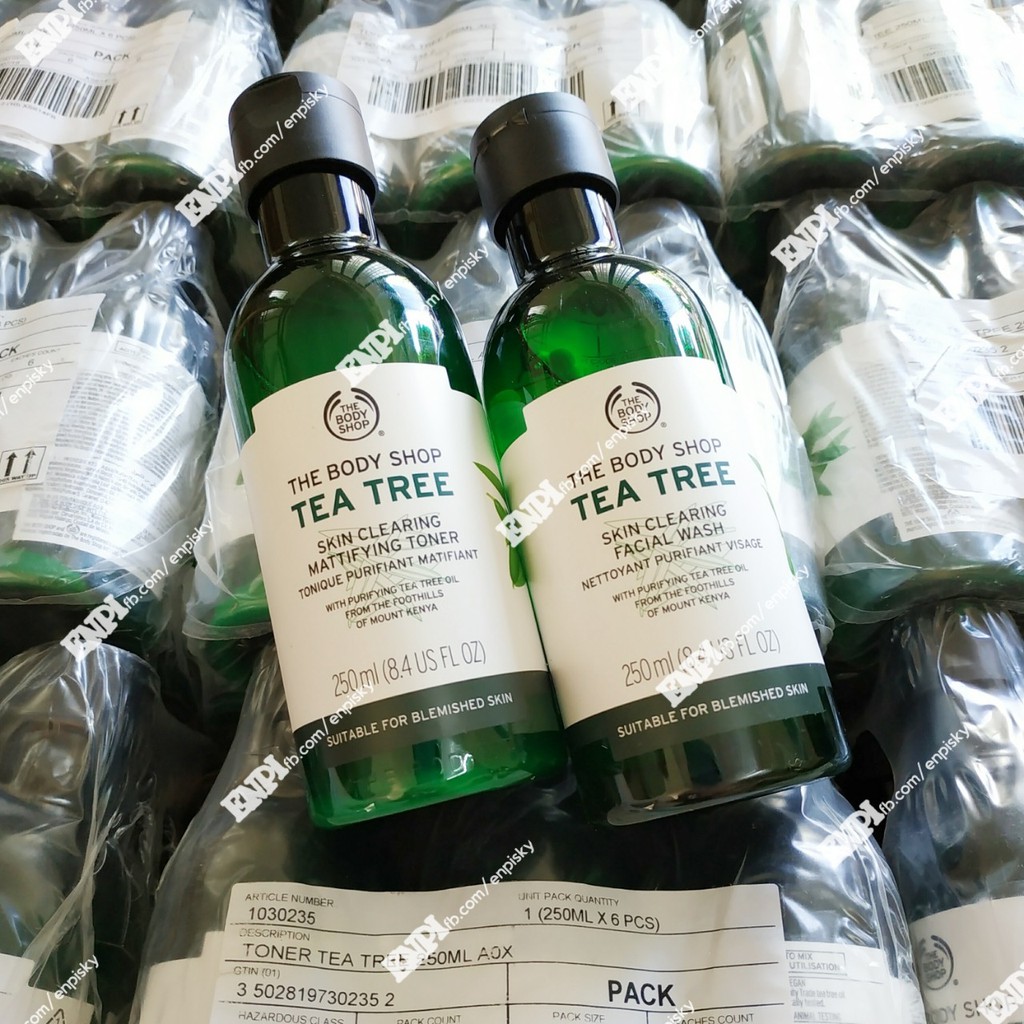 Sữa rửa mặt The Body Shop Tea Tree Skin Clearing Facial Wash 250ml