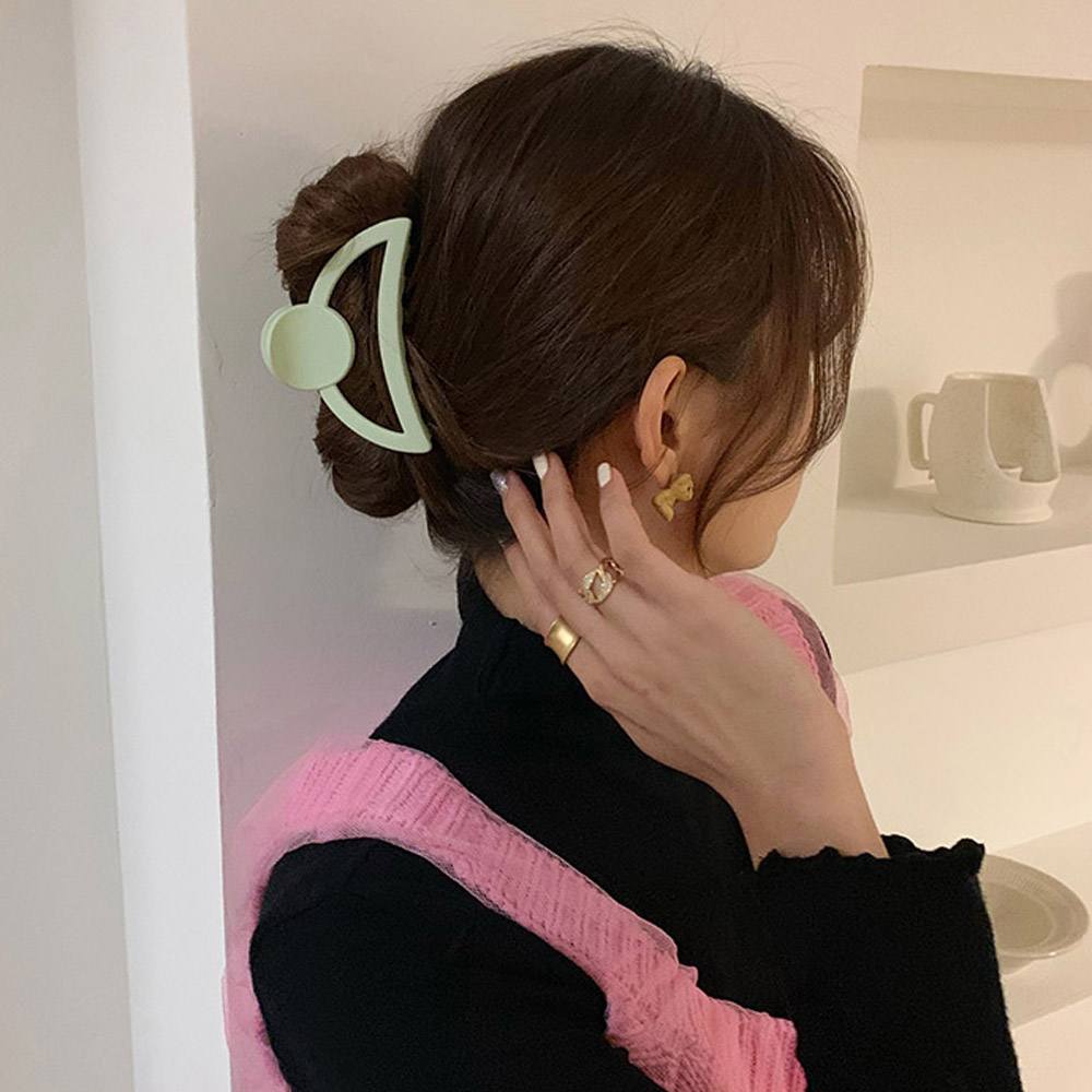 Kẹp Tóc Họa Tiết Hình Học Nhiều Màu Thời Trang Cho Nữ