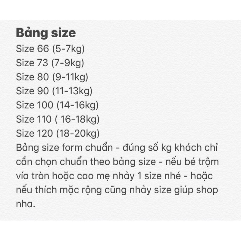 [Mã SKAMLTSM9 giảm 10% đơn 99K] Bộ dài tay len tăm cho bé