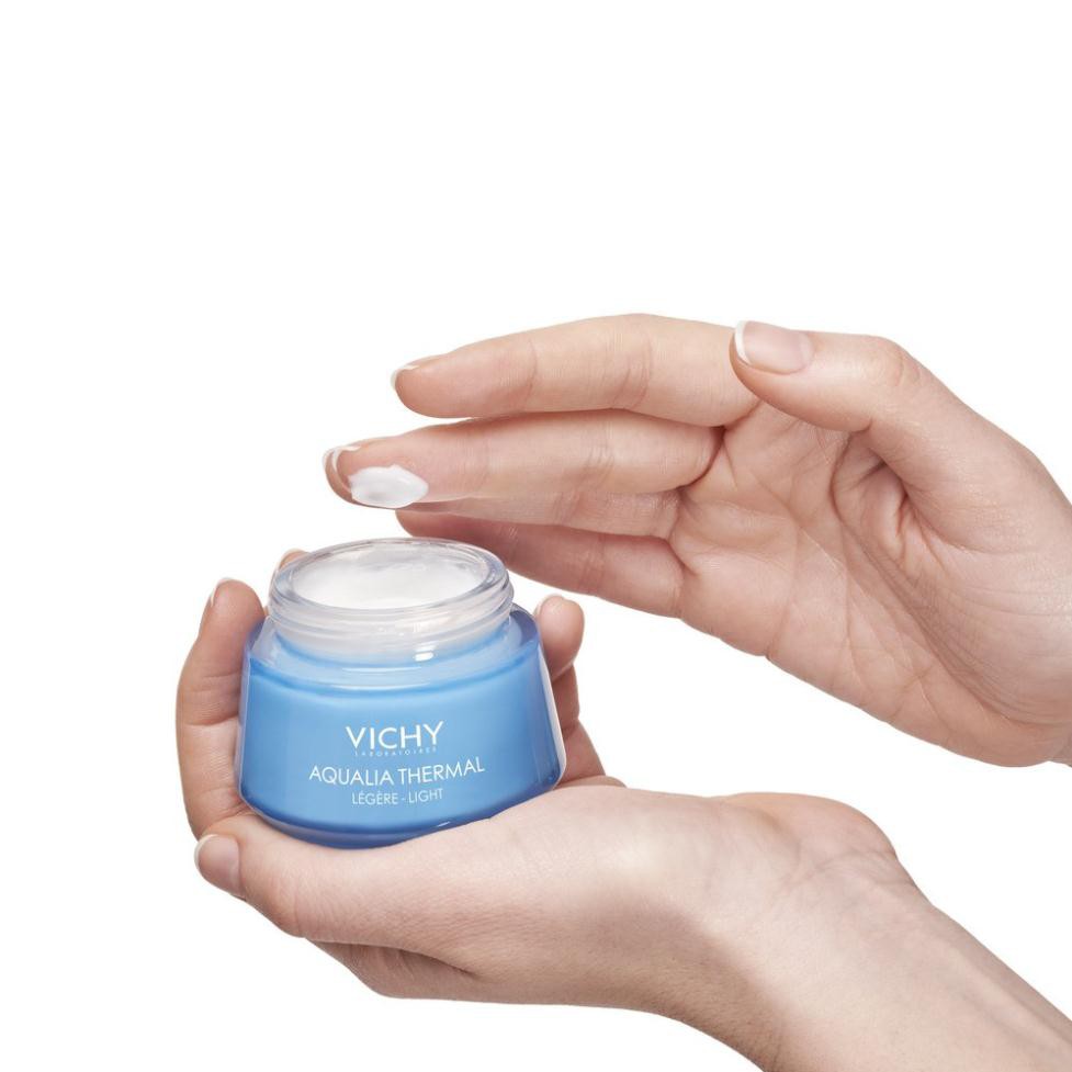 Vichy Aqualia Thermal Crème Réhydratante Légère - Kem Dưỡng Dành Cho Da Dầu, Hỗn Hợp 50ml