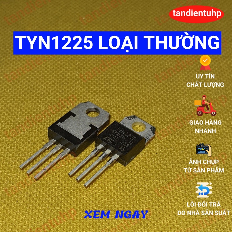 TYN1225 SCR 25A 1200V LOẠI TỐT, CHẤT LƯỢNG CAO