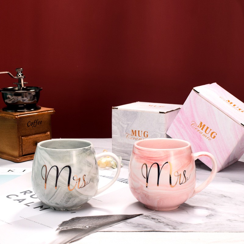 Cốc Sứ,Ly Sứ Cao Cấp Vân Đá  - Dung Tích 350ml | BigBuy360 - bigbuy360.vn