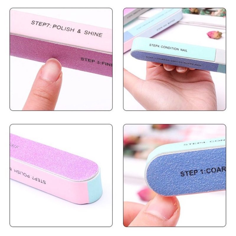 Sỉ 10 Dụng cụ dũa móng tay 6 mặt