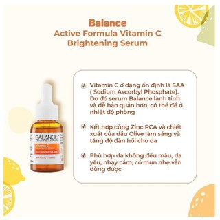 Combo Tinh chất dưỡng da Balance