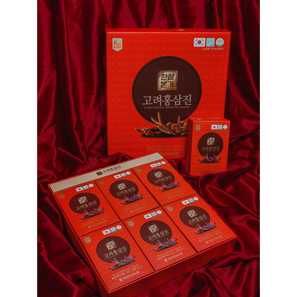 Mua 5 Hộp  Tặng 1 Hộp Nước Hồng Sâm Hàn Sâm Bornga Bồi Bổ Sức Khỏe | BigBuy360 - bigbuy360.vn