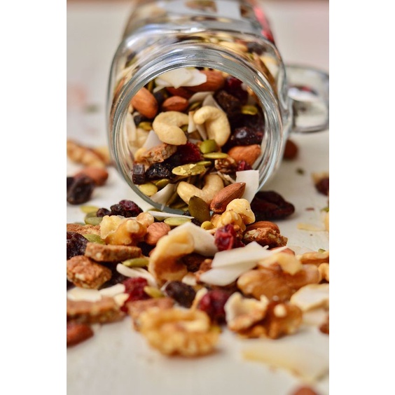 Granola siêu hạt ăn kiêng ngũ cốc giảm cân dinh dưỡng không đường Hàng loại Vip ăn là ưng - Ăn Vặt Cậu Ba Sài Gòn
